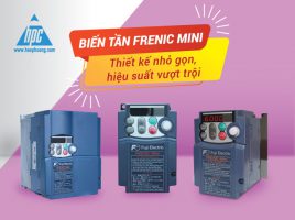 Biến tần Frenic Mini – Dòng biến tần có thiết kế nhỏ gọn mang lại hiệu suất vượt trội