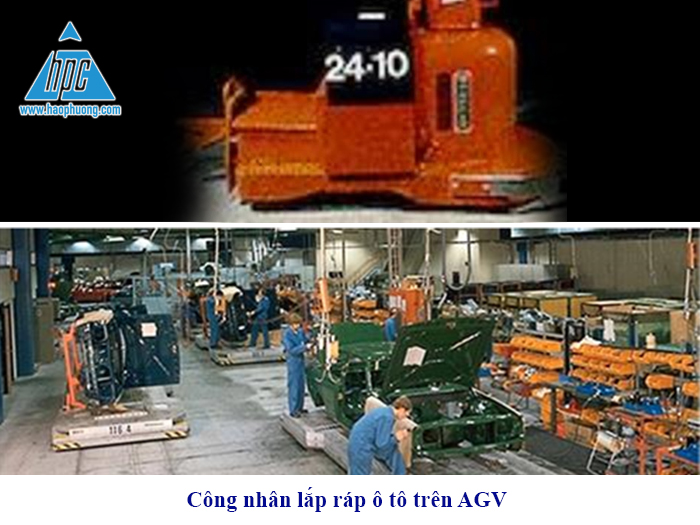 AGV vận chuyển hàng hóa thông minh